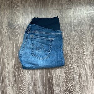AG LEGGING ANKLE MATERNITY JEANS - MEDIUM WASH